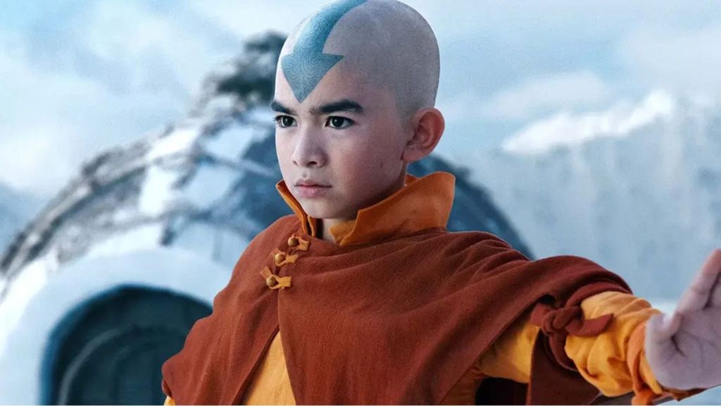 Aang in Netflix's Avatar The Last Airbender