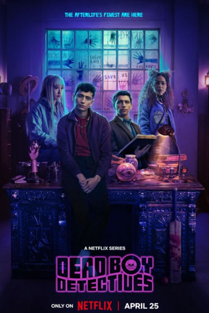 The official poster for Netflix's Dead Boy Detectives